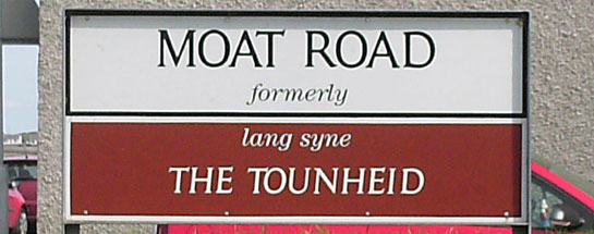 Roadside signs around Ulster